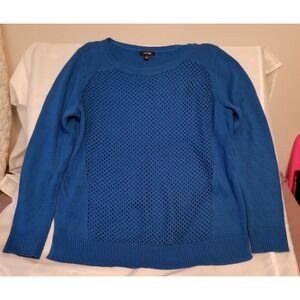Apt 9‎ beautiful Blue sweater Size Large 1195